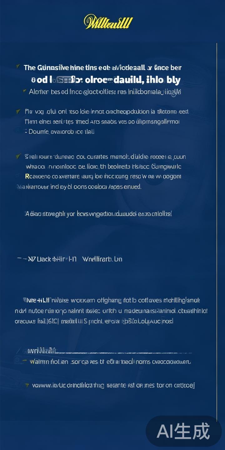 全面解析威廉希尔网页登录攻略:最新入口推荐与使用指南 鉴别威廉希尔官网的首要原则在于其域名的正规性。正规