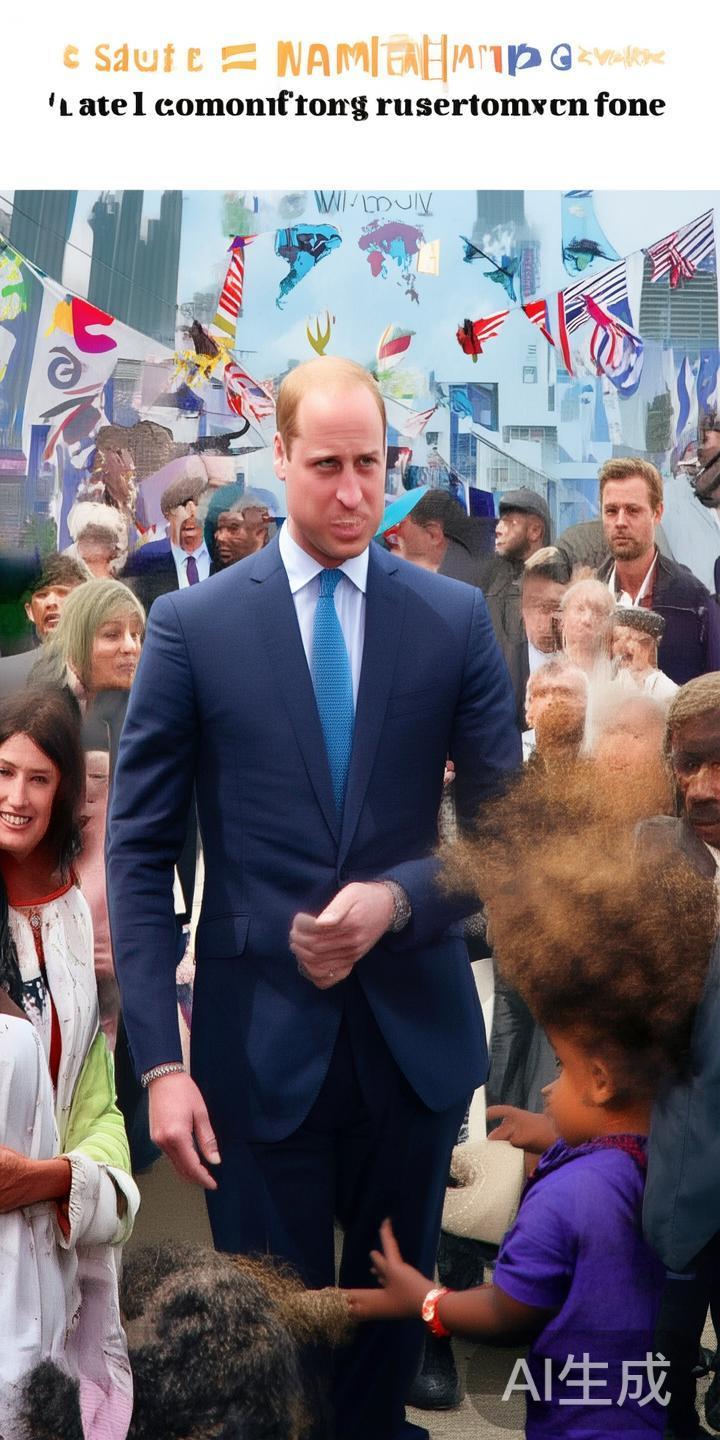 值得一提的是，威廉王子在推动英国及全球的慈善事业中